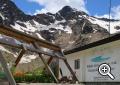 The herb garden of the Rifugio Canziani