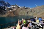 Rifugio Canziani terrazza